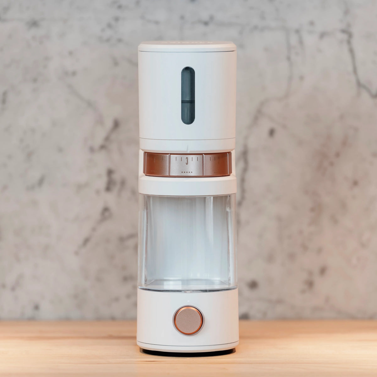 Copper coffee grinder